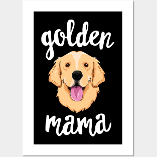 Golden Retriever Mama Posters and Art